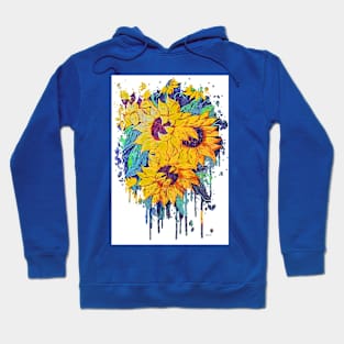 Sunflower Splash Hoodie